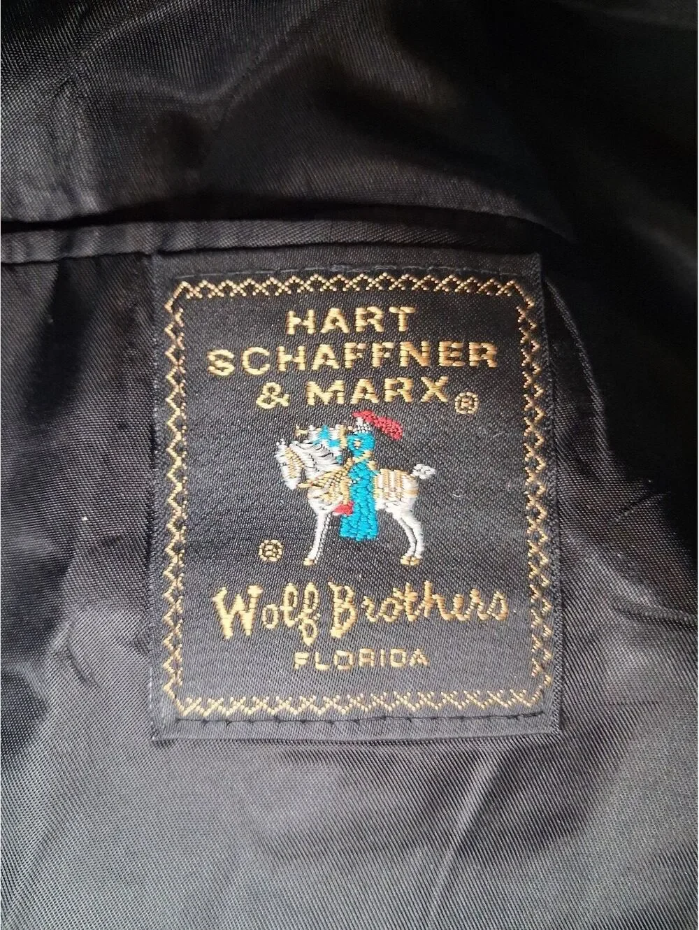 Hart Schaffner Marx 2 PC Suit 40L 30x32 Gray Virgin Wool